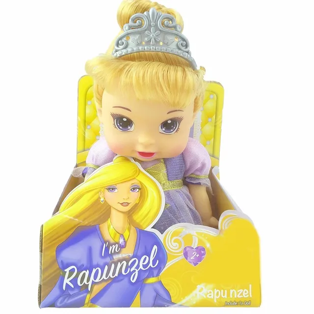 preschool princess baby rapunzel doll - 27cm/12inch - girls toys