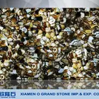translucent agates golden and black artificial stone slabs