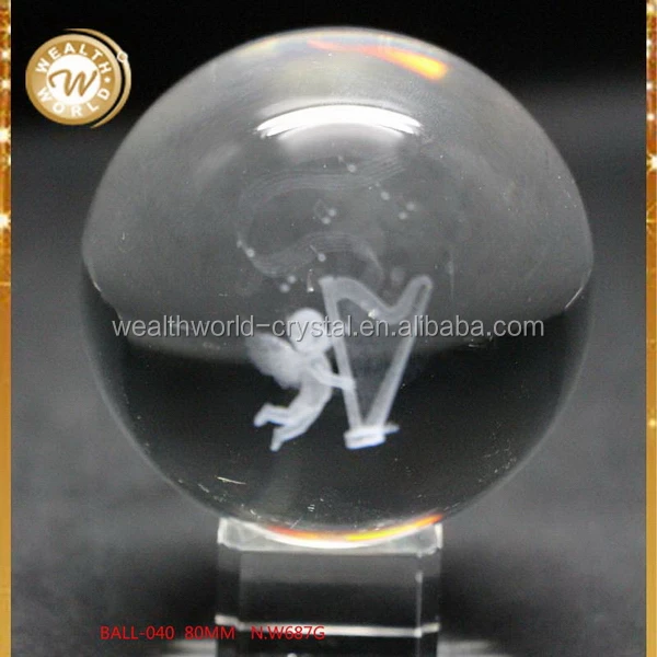 crystal glass gift crystal ball gift ball 040(xjt)02