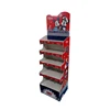 Retail store shelf grocery display for snack food package racks stand candy sweets