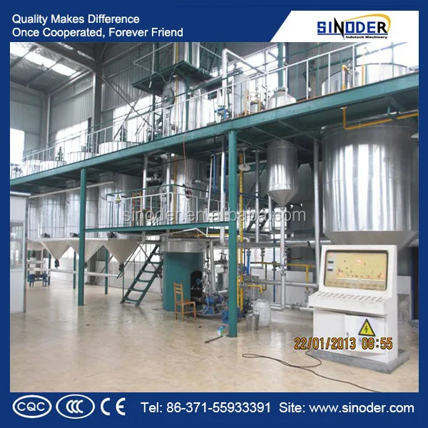 10-50Ton/day sunflower seeds edible oil production plant/Crude degummed sunflower oil refinery machinery