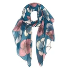 2018 Digital Printing Custom Design Lady Wool Scarf