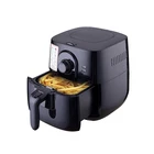Square-shaped 3.L home choice electric 220 volt oiless air deep fryer