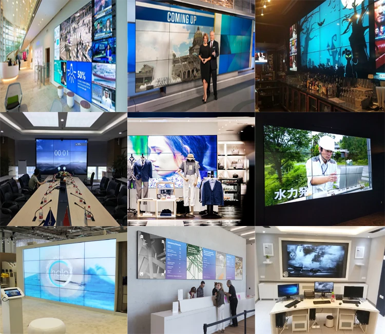 Video wall case