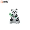 Light up crystal panda block toy