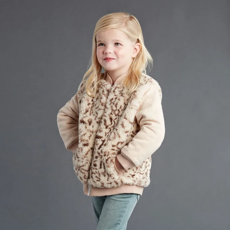 DK0024 dave bella 2015 autumn children coat girls jacket outwear autumn coat jacket thicker outwear