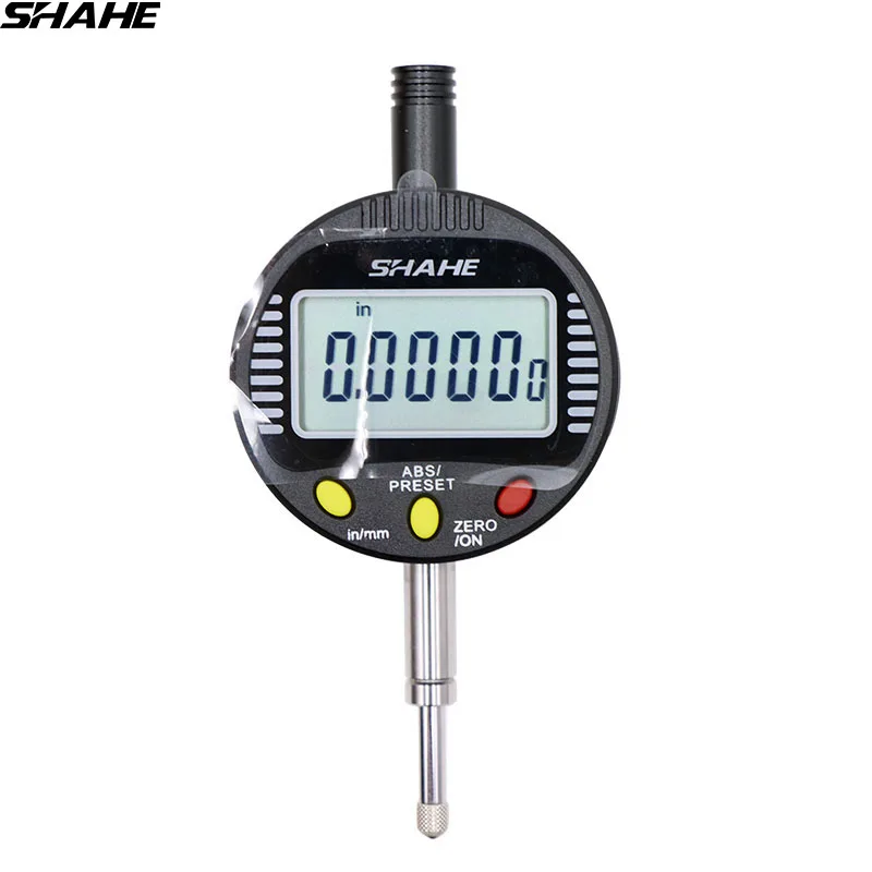 SHAHE 5308-10 0-10 мм 0,001 мм электронный цифровой циферблат индикаторная стойка магнитный индикатор измерительный инструмент