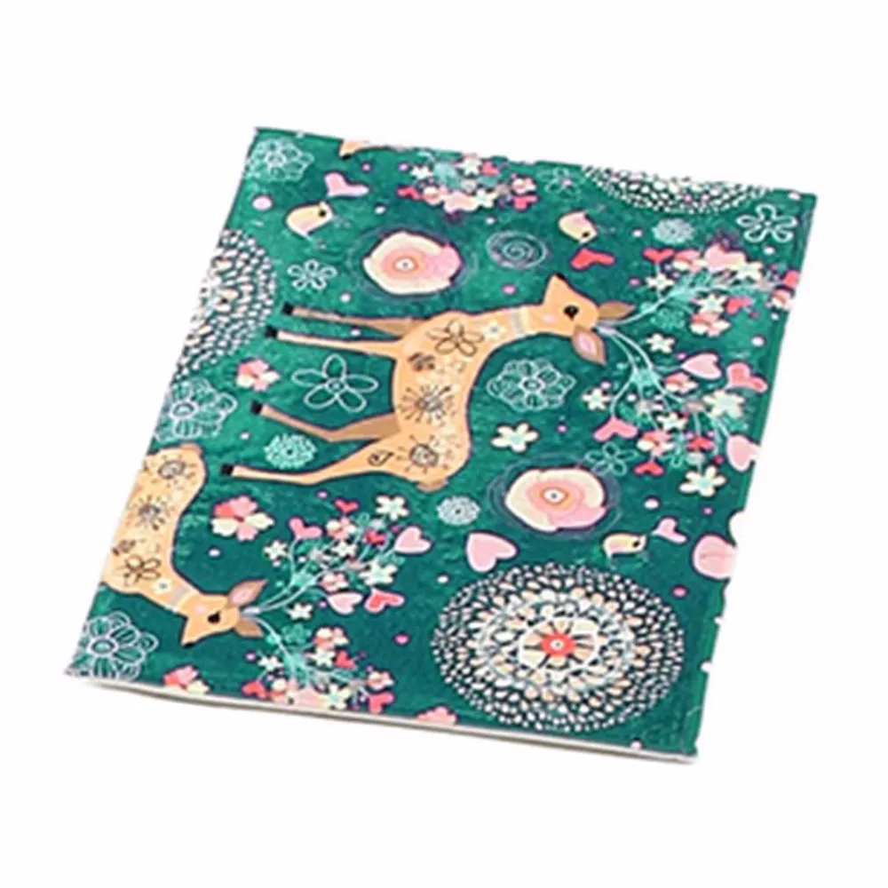 Comfortable Blue Deer Flowers Patterns Sofa Bedroom Carpet Environmental Protection Non-Slip Living Room Rug Home Use