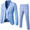 Fashion Mens Gentleman Slim Fit Blazer Suits