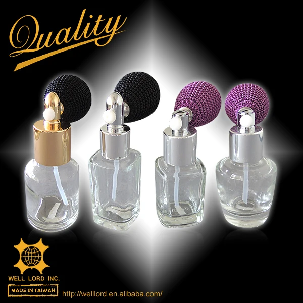 Custom Lady boutique refillable perfume powder dispenser bottle, View