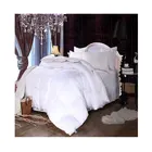 Wholesale luxury microfiber patchwork quilts down alternative decorative comforter with down fiber cotton filling