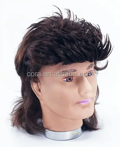 Dreadlock Black Wig Ruud Gullit Short Jamaican Rasta Man FancyDress Dreads Woman