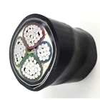 Construction XLPE insulated and PVC sheathed aluminum power cable Armoured