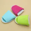 China supplier classic hotel terry fabric cotton sponge slippers