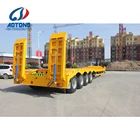 Low Bed Trailer Trailer Semi Low Bed Semi Trailer 2 Axles 3 Axles 4 Axles Low Bed Trailer Excavator Semi Trailer