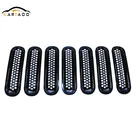 2017 Hot Sale Black Front Mesh Grille Insert For Jeep Wrangler JK & Unlimited 07-17
