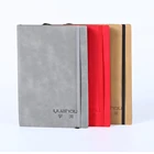 2019 pu leather custom logo printed personalized soft cover diary weekly monthly planner notebook with elastic band