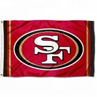 100% Polyester 90*150 flag NFL Team San Francisco 49ers Flag