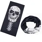 Skeleton Tube Bandana Kerchief, oem multifunctional seamless skull tube mask bandana neck warmer