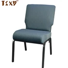 strong comfortable stacking metal used church chair