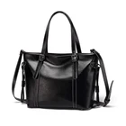 Large black casual totes bags guangzhou fashion handbags women bag