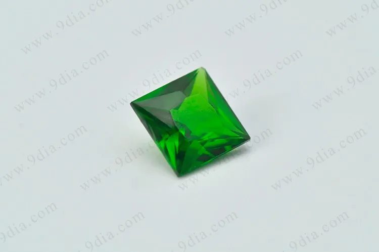 High Quality Natural Brazil 4.5*4.5 Octagon Loose Gemstone Chrome Diopside Natural