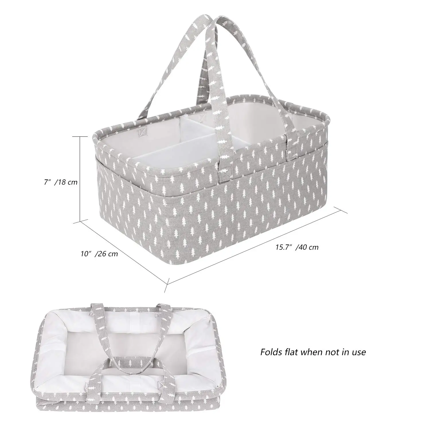 bag baby diaper caddy organizer baby shower gift storage basket