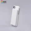 China manufacturer wholesale mobile phone accessories charging phone case+battery case for iphpne 8 jack