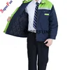 Hot selling100 cotton coverall workwear technician uniform winter jacket