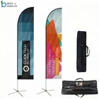 Outdoor advertising Custom Printed Feather Flags Banners