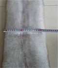 New Natural Real Blue Fox Fur Skin / Plate For Garment