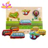 New hottest 3D children wooden car jigsaw puzzles with customize W14D034