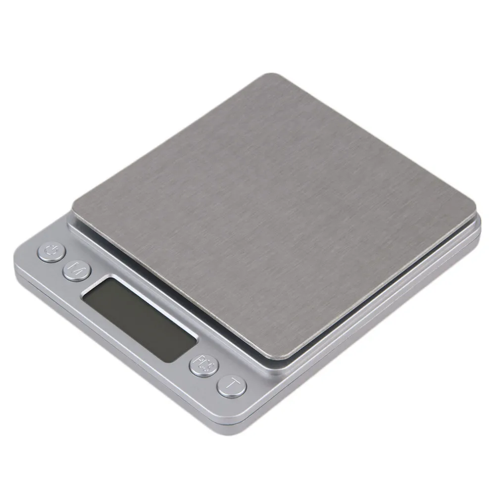 High Accuracy Mini Digital Scale Electronic Scale Platform Jewelry Gold Diamond Scale 500g/0.01g Weighing Balance Blue LCD