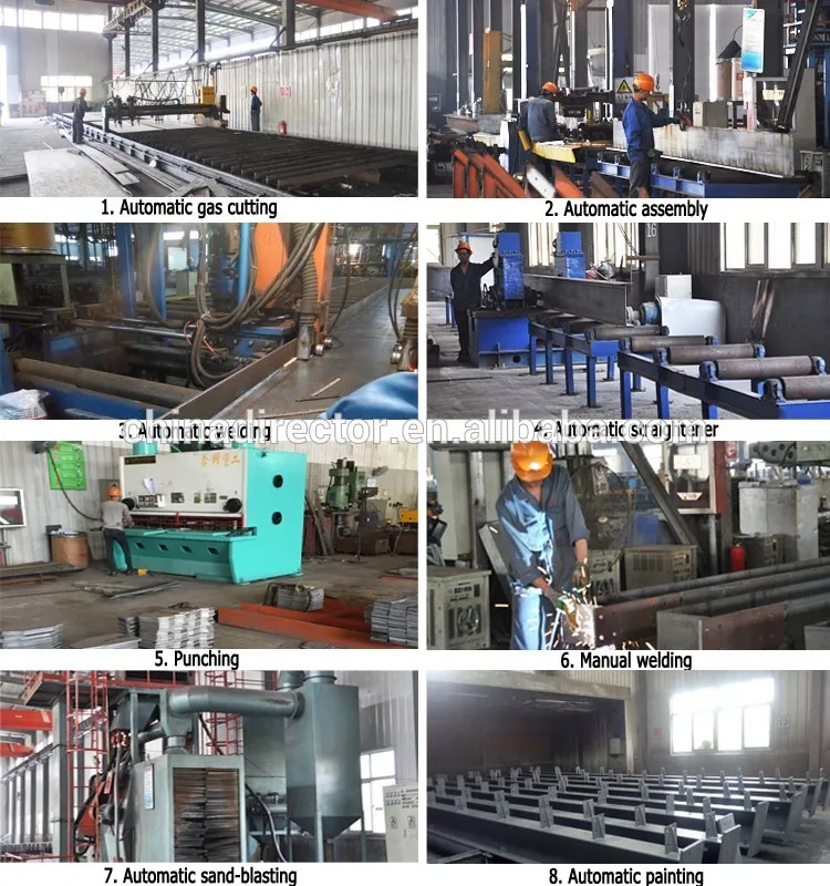 Shandong pre-fabricated steel structure mauritius construction warehouse