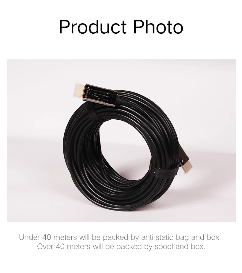 100 meters ultra slim high speed 18gbps 2.0 fiber hdmi cable for HDTV hone theater - ANKUX.COM