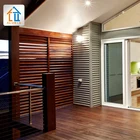 balcony aluminum wall louvers commercial china brand aluminium shutters