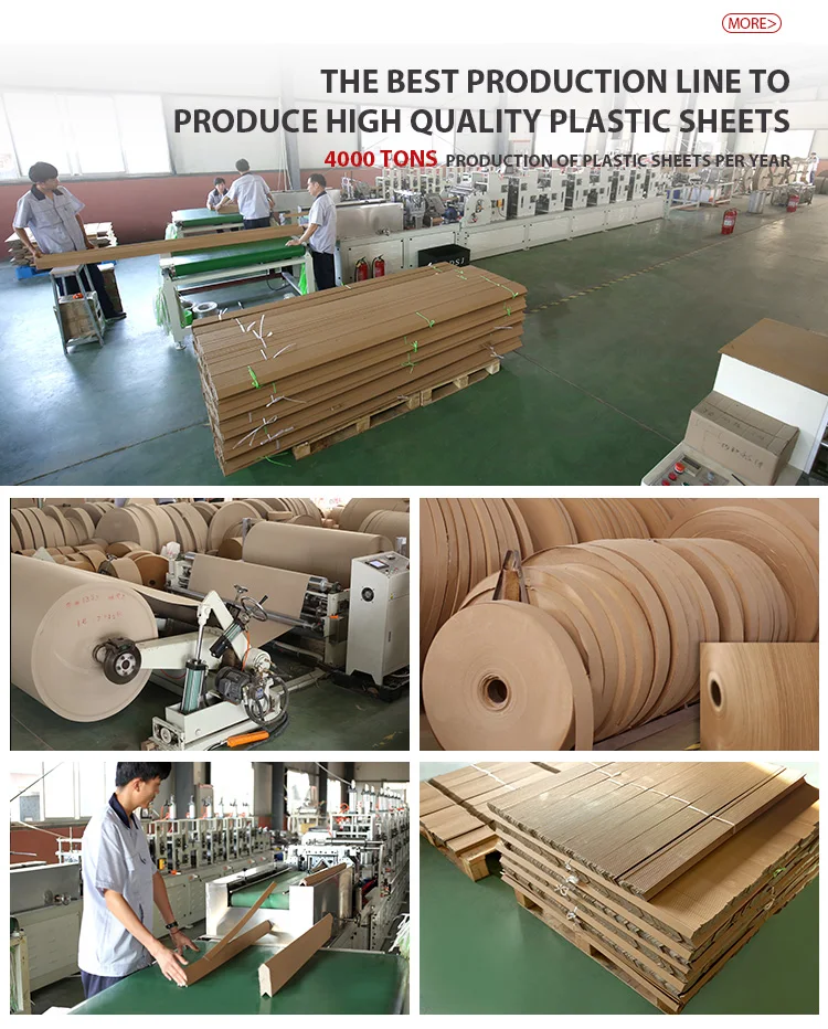 Recycled L Shape Pallet Cardboard V Shape Carton Corner Paper Angle