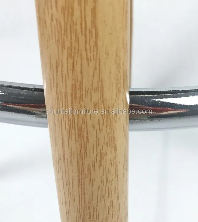 Cheap Fabric Or Pu Used Commercial Classical Bar Stool Steel Tube Base