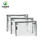 custom printing clear 3 sizes cosmetic cute pvc pouch with zipper