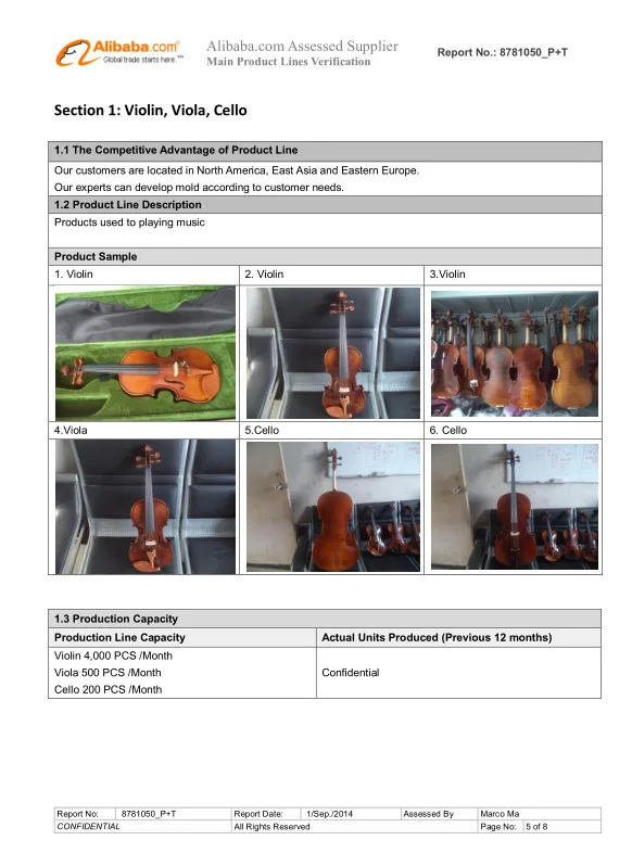 (TL-VP01B)最安値合板バイオリンマットカラー合板バイオリンありのままバイオリン仕入れ・メーカー・工場