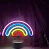 Rainbow Designs Acrylic Luminous Neon Signs Led Signature small Neon Light