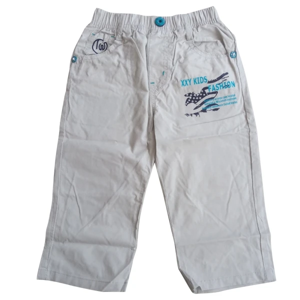 Kids Fashion Pants Solid Color Casual Children Spring Trousers Large Size 120-160 cm Elastic Waist Big Kids Summer Loose Pants