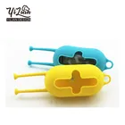 Wholesale custom color silicone dog poop bag dispenser holder for pet dog