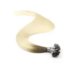 Neitsi Flat Weft Remi Hair Extensions Straight Keratin Tip Flat Hair Extens R8/60#