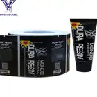 Custom waterproof private label adhesiveprinting vegan cosmetic label sticker