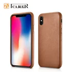 Luxury Shockproof Genuine Leather Mobile Phone Cover Phone Protective Case For iPhone X/XS/XS MAX for Apple