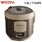 1.5L 7 cups Noi Com dien stainless steel housing electric rice cooker small