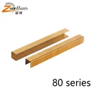 Nail Best Hot 80 Industrial Staples For Air Gun Fashion Decorative Staples 80 Nails 80 Series 21GA 4-14mm 8010 staples