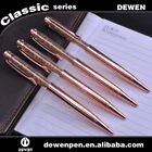 innovate crystal metal pen technology rose gold twist pen