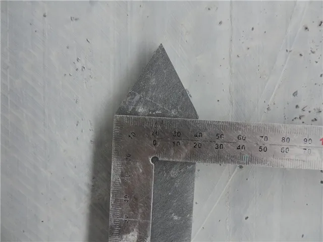 工場直接価格手作り装飾矢印形状30*4センチカットエッジ黒い石植物ラベル安い植物マーカー用ガーデン仕入れ・メーカー・工場